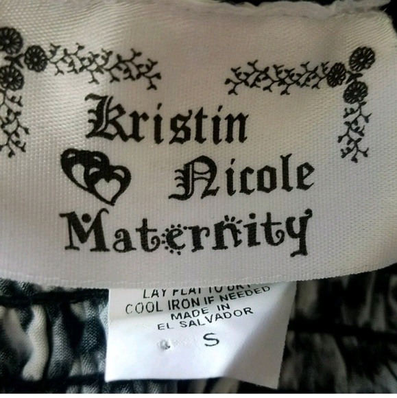 Kristin Nicole Maternity Maxi Dress Size Small - Picture 4 of 4